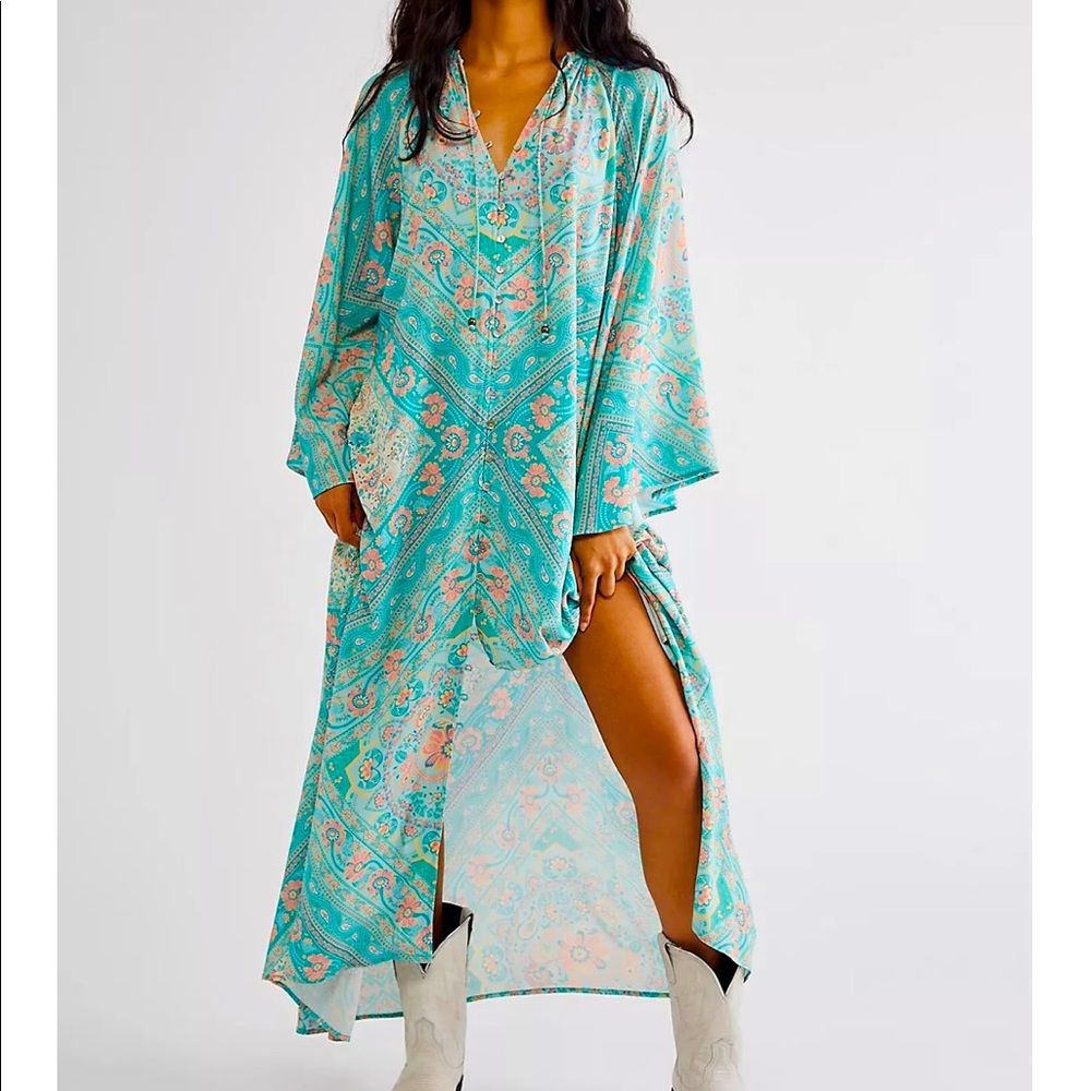 Spell Gypsy The Collective Farrah Half Moon Gown Dress XS New w Tags